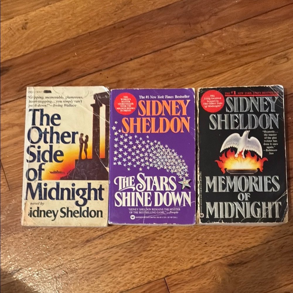 Sidney Sheldon Book Set